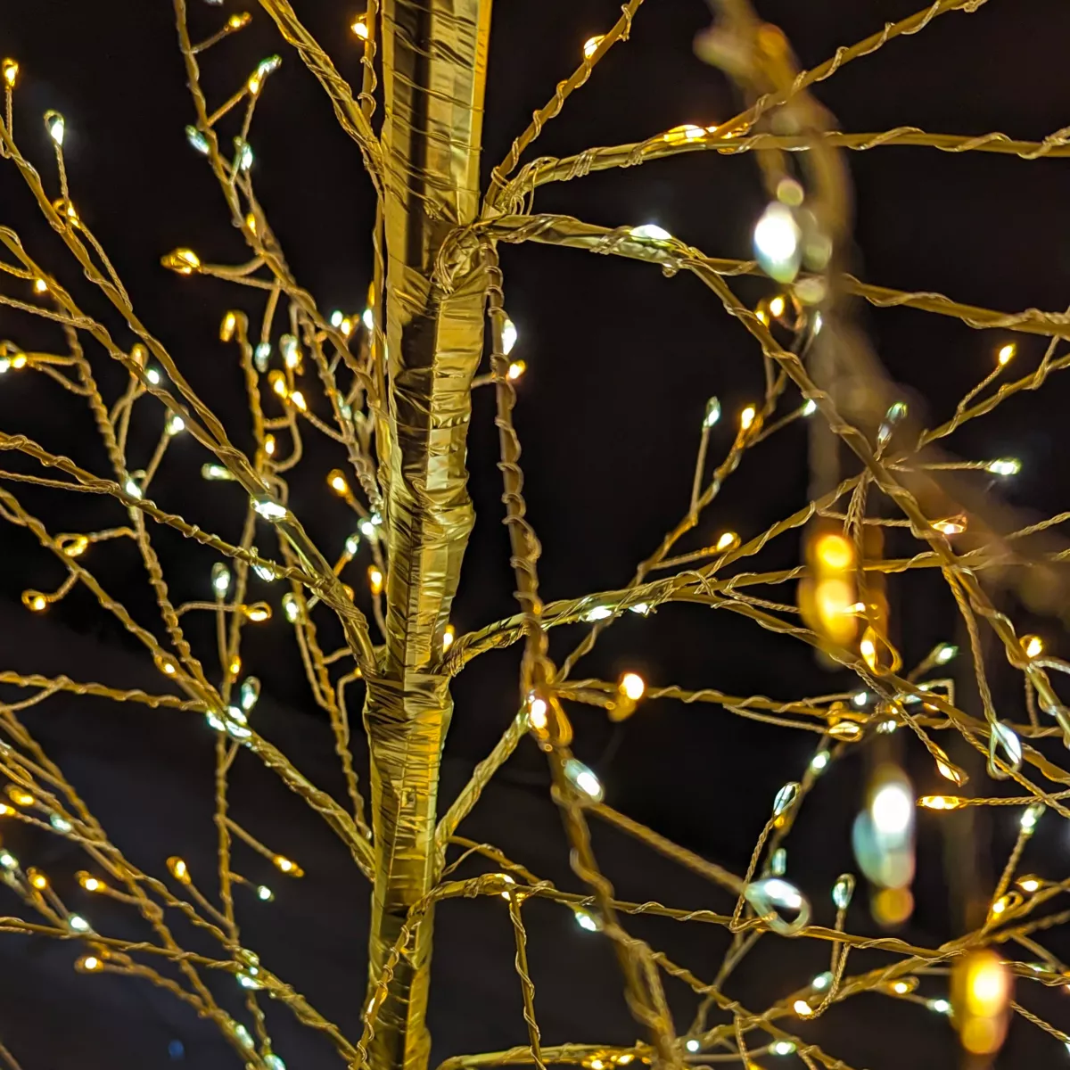 Lichtgevende boom 720 LED (H180 cm) Holly Plataan Wit/warm wit