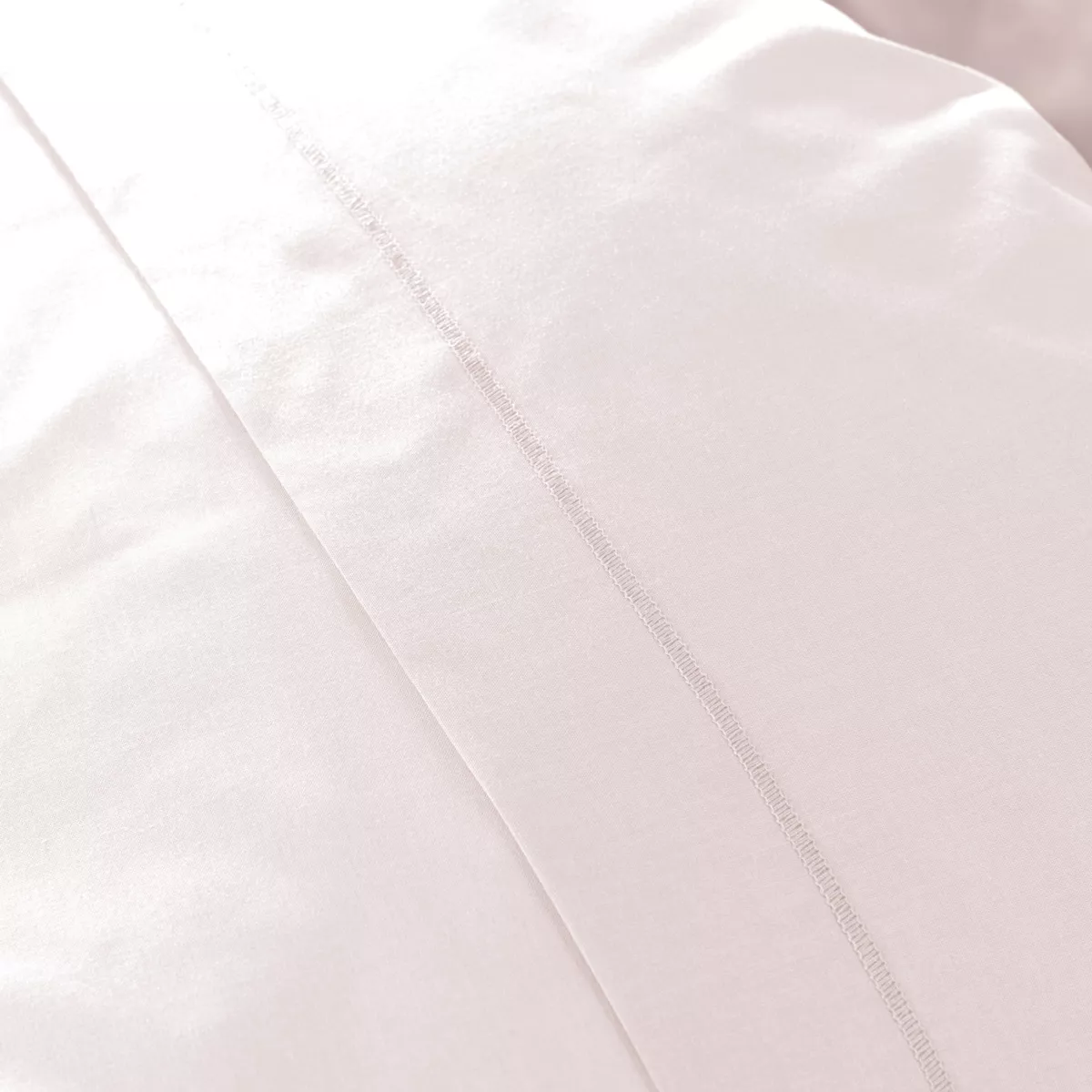 Housse de couette percale de coton (240 x 220 cm) Cali Rose poudré
