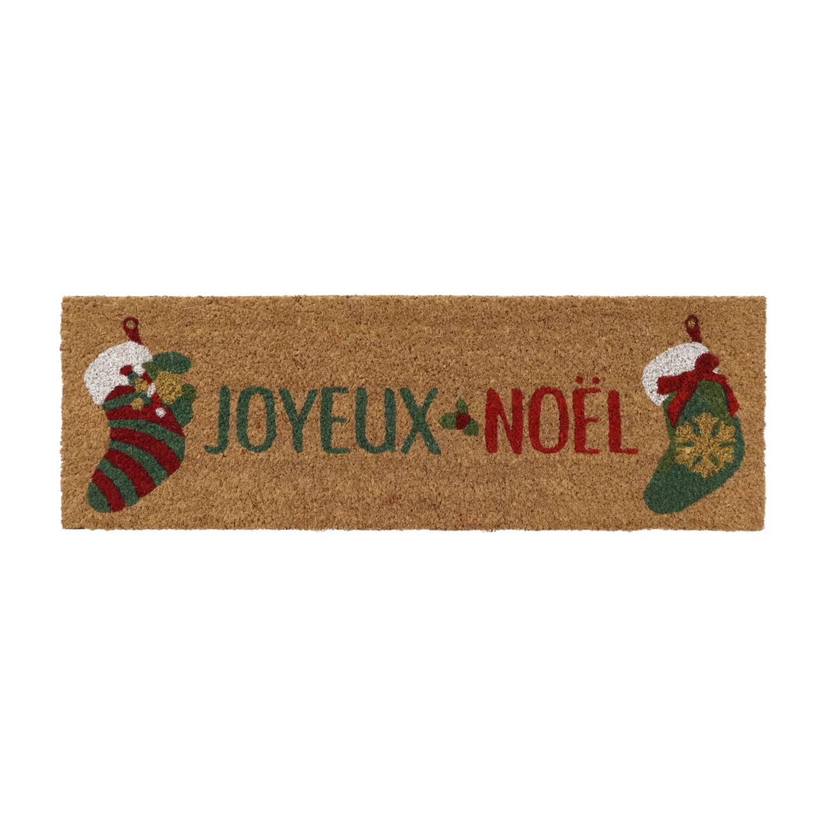 Zerbino di Natale cocco (25 x 75 cm) Clazini di Natale Multicolore