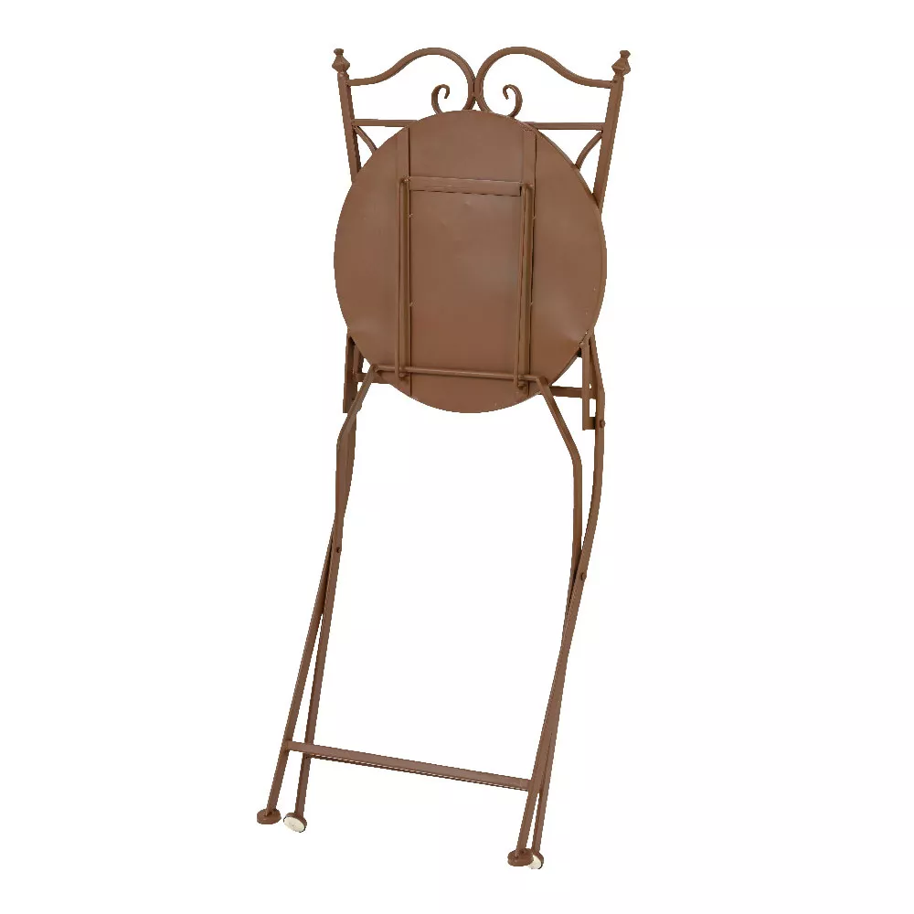 1 Aberdeen chaise de bistrot mosaique L39.00-W51.00-H91.50cm brown