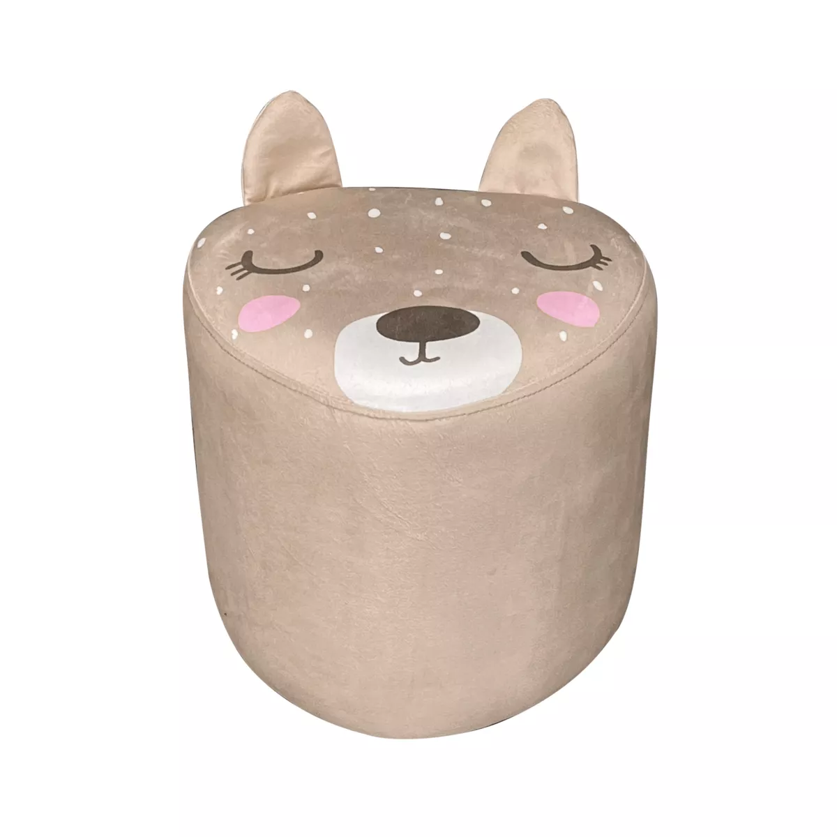Pouf enfant (H25 cm) Bichette Beige