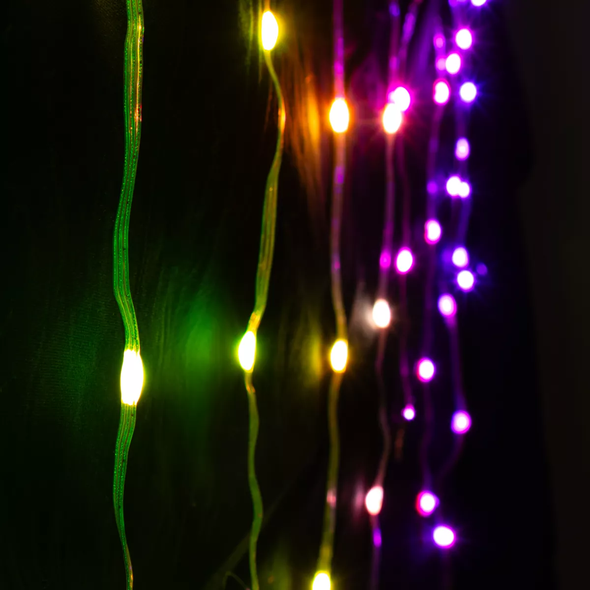 Stalattite Luminosa Digitale L3 m 85 LED Multicolore