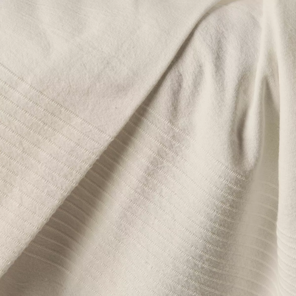 Couvre-lit coton tissé (180 x 220 cm) Léa Beige pampa