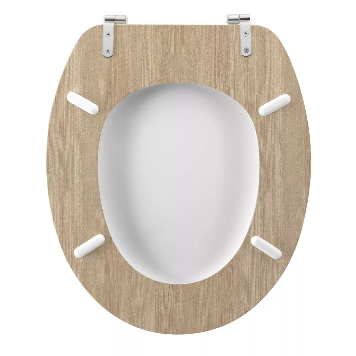 Abattant WC (37,5 x 46 cm) Havane , MDF ImprimŽ & Effet Bois