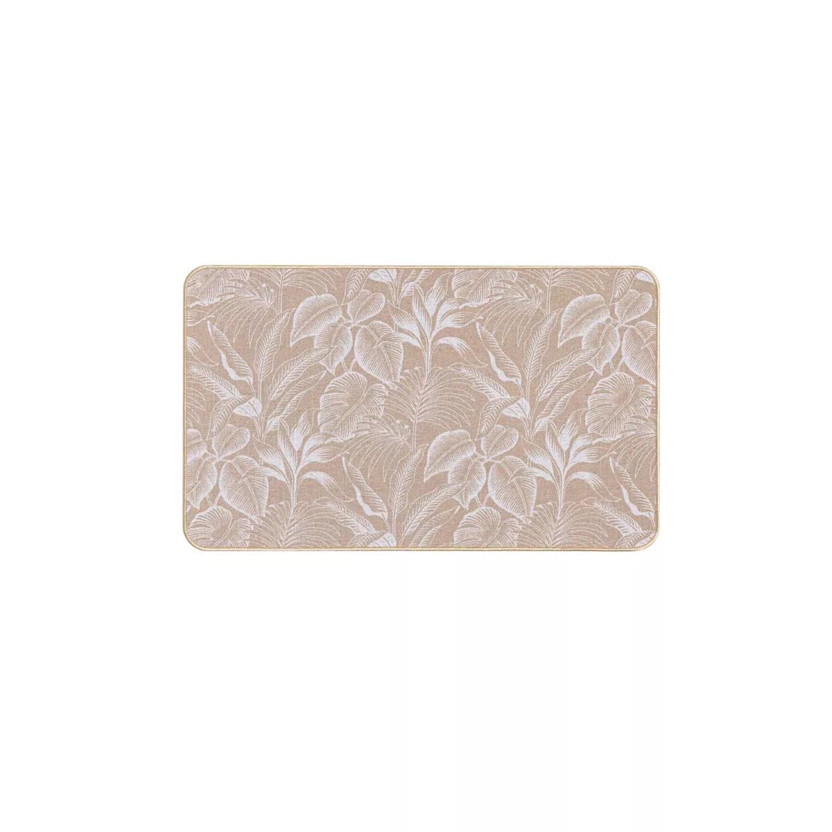 Tapis Rectangle (45 x 75 cm) Stylis Blanc, TissŽ ImprimŽ