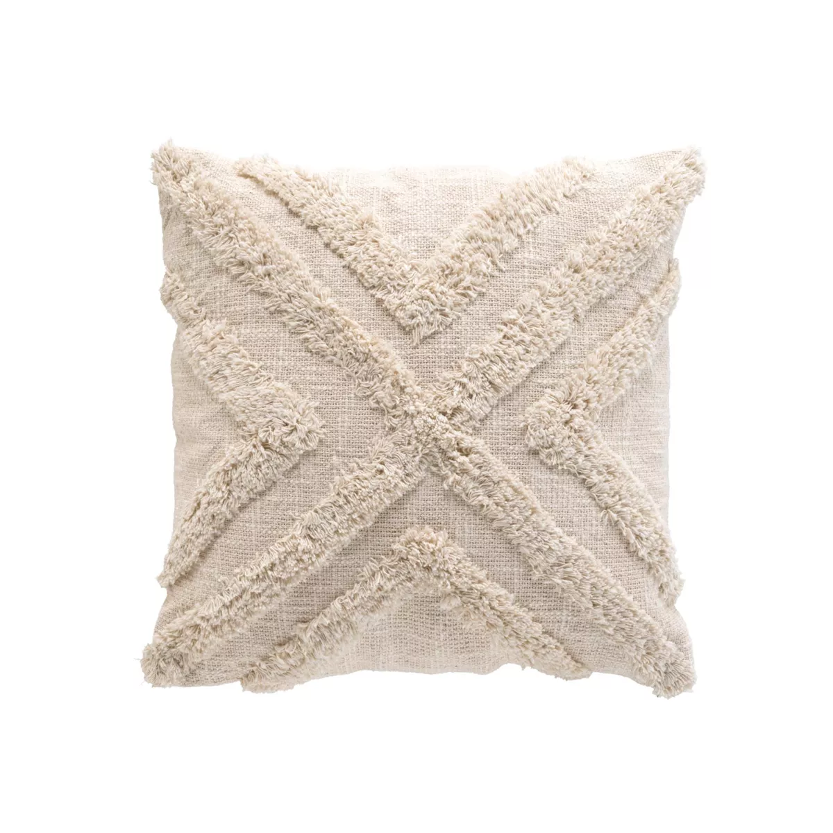 Housse de Coussin (40 x 40 cm) Sheny, Coton & Polyester TuftŽ