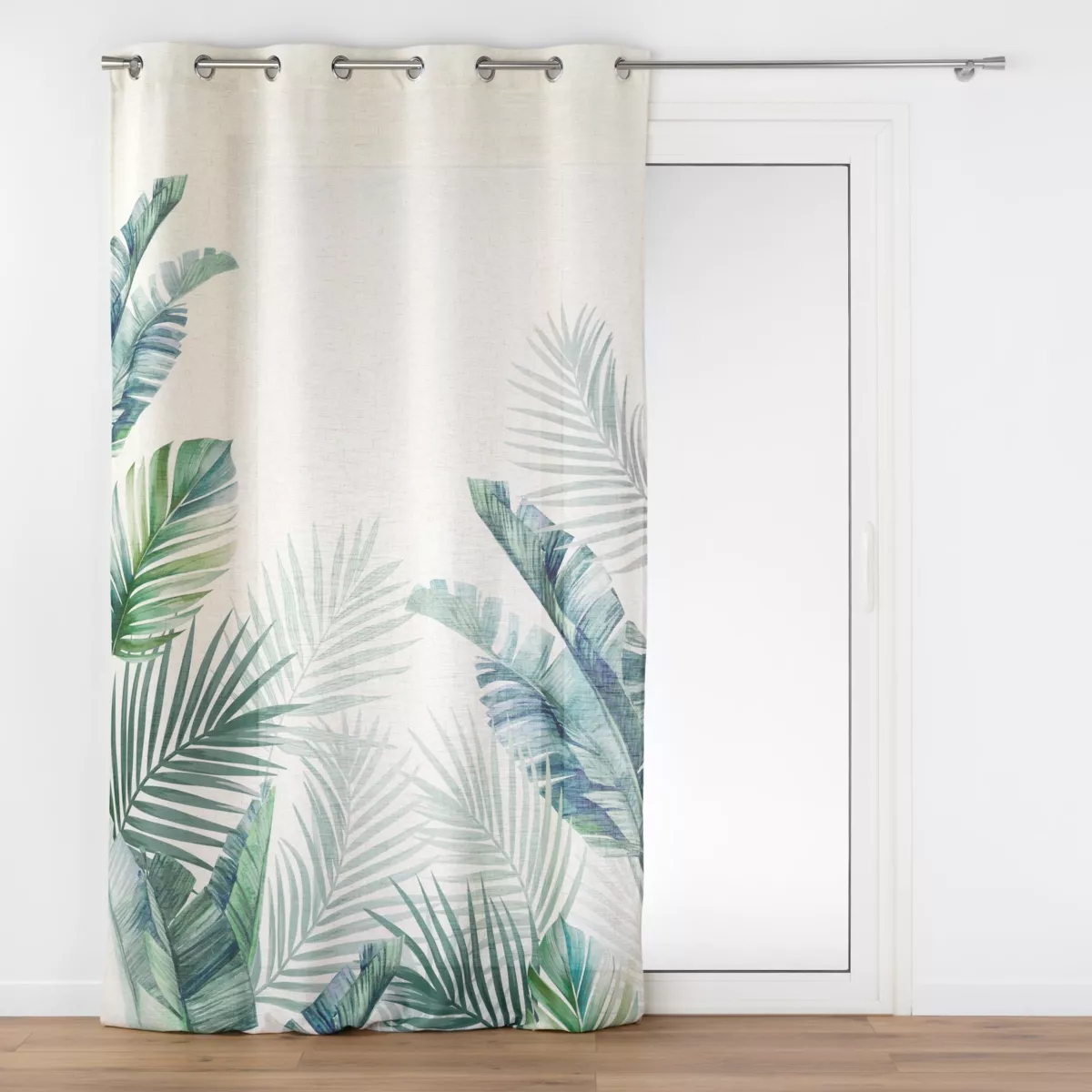Rideau ˆ Oeillets (140 x 260 cm) Native, Polyester & Lin