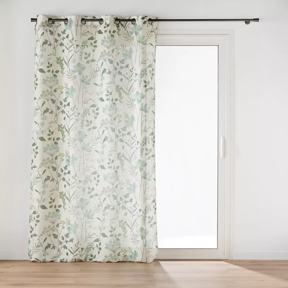 Vorhang Leinenoptik (140 x 260 cm) Palmiflore Grün