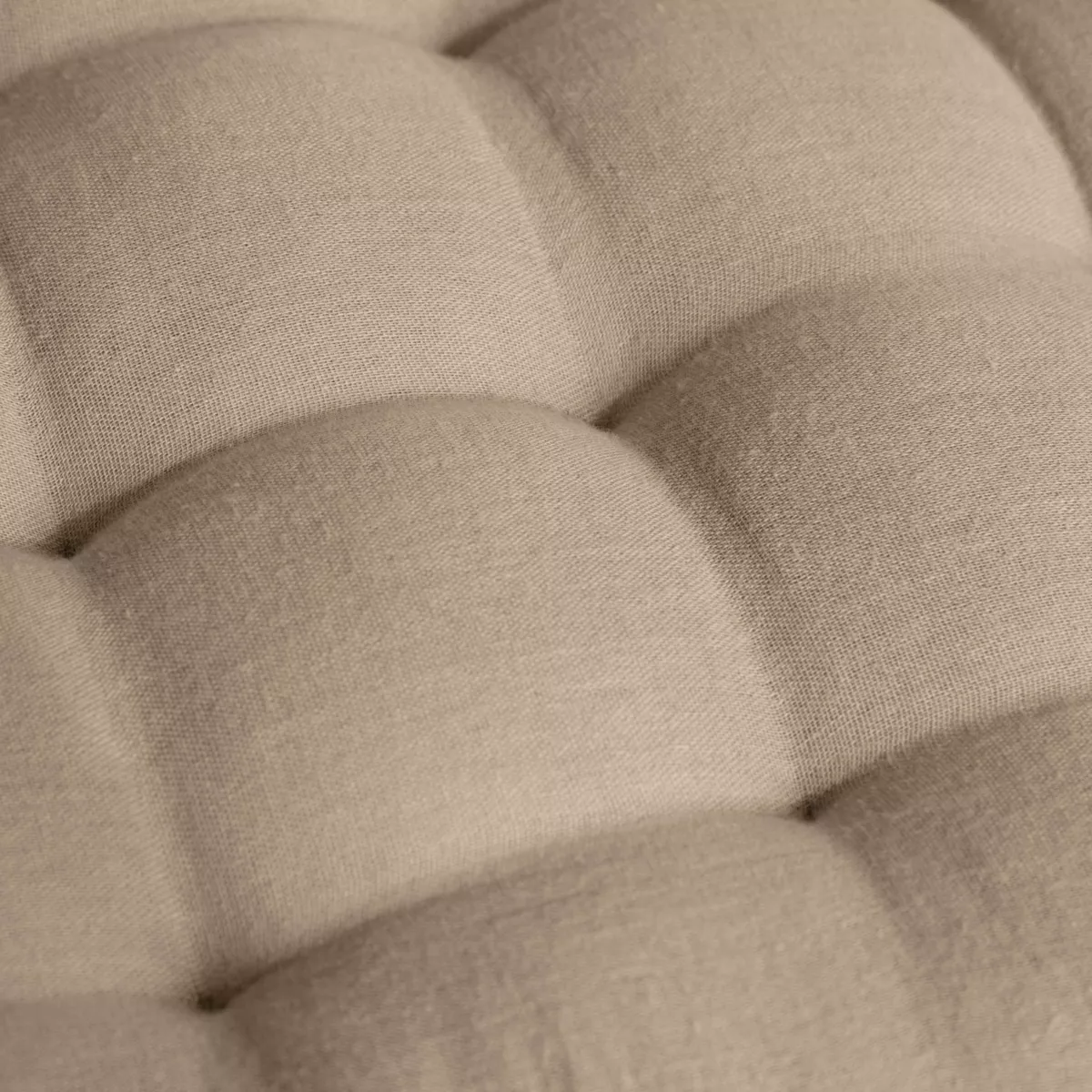 EM - Matelas de sol  60 x 120 cm Gaze de coton unie GAìA Ficelle