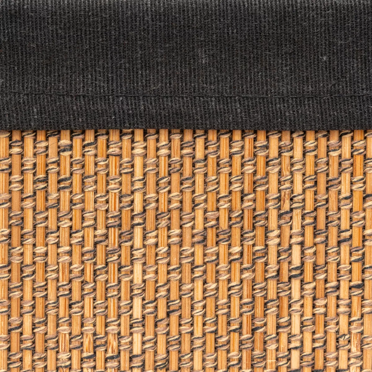 3er Set Aufbewahrungskörbe Bambus (H12 cm) Stremy Beige