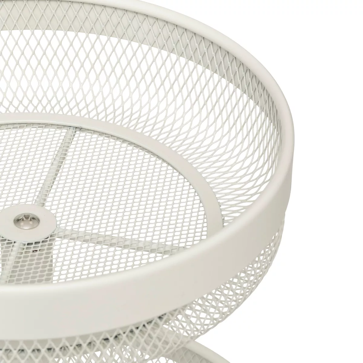 Cesta de frutas de metal (H31 cm) Mayaj Beige