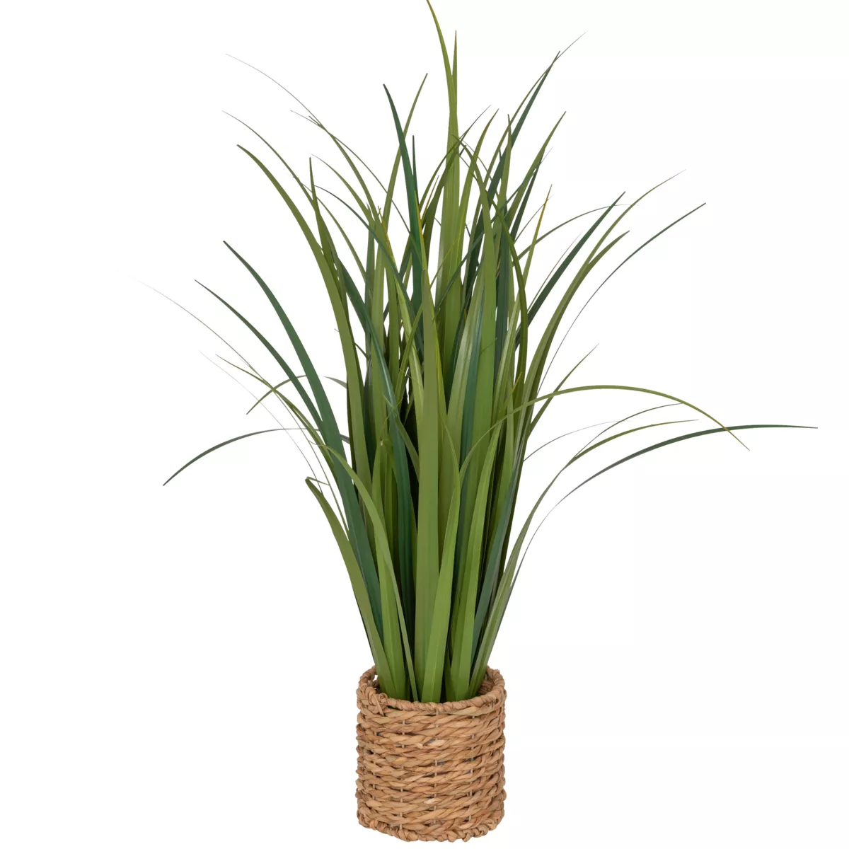 Kunstpflanze im geflochtenen Topf (H91 cm) Zya 