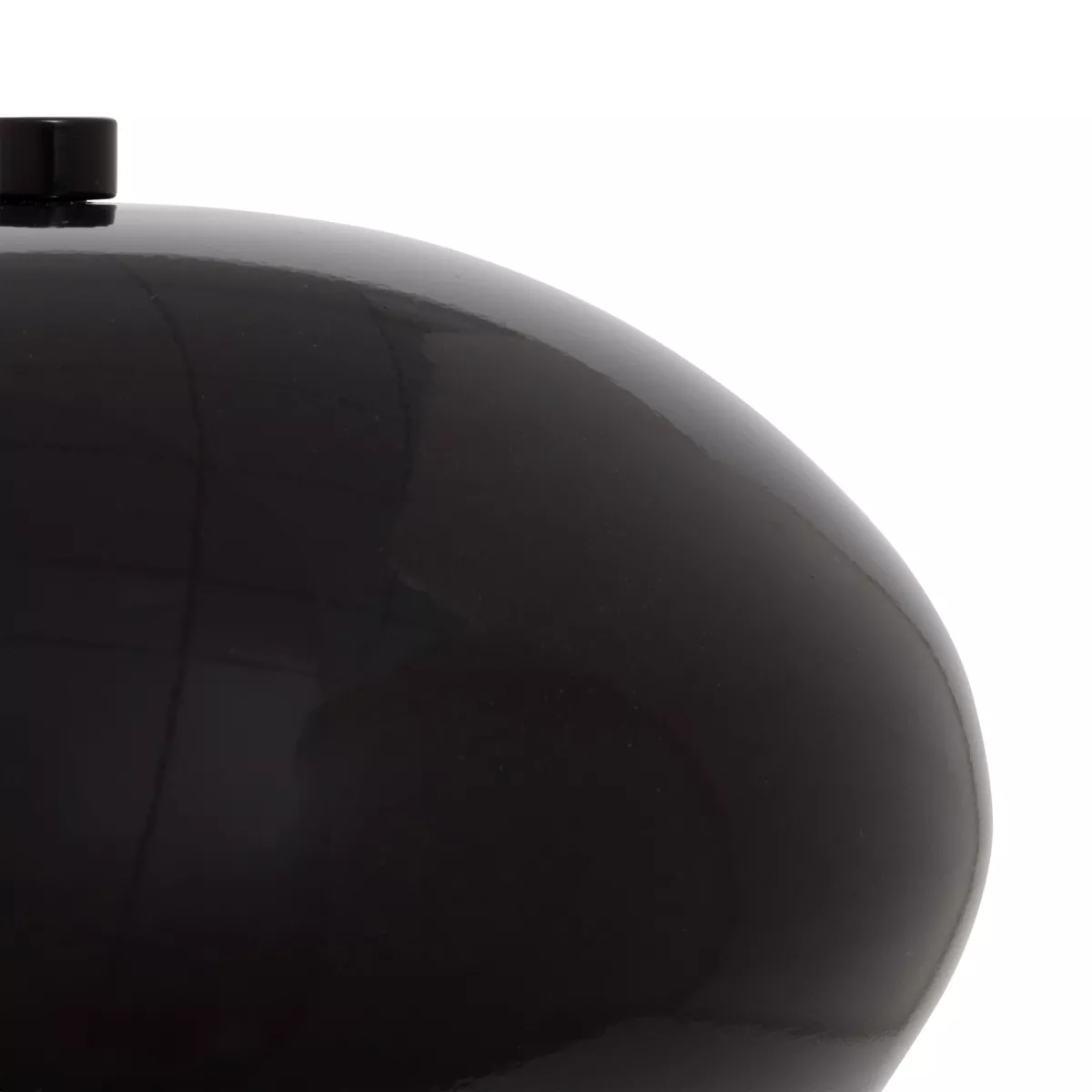 Bordlampe i metal (38 cm) Savio Sort