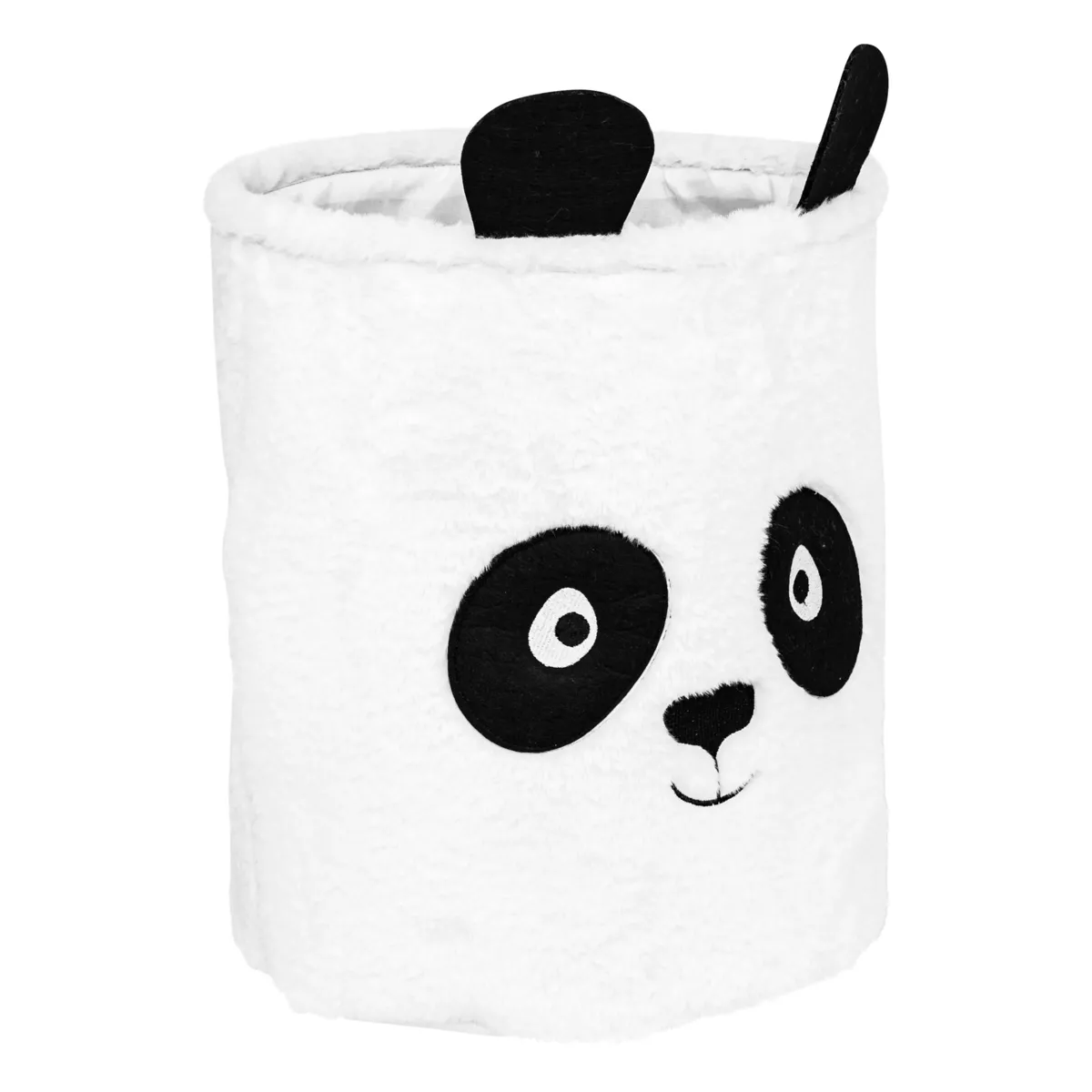 Cesta de juguetes para niños (35x 40 cm) Panda Blanco