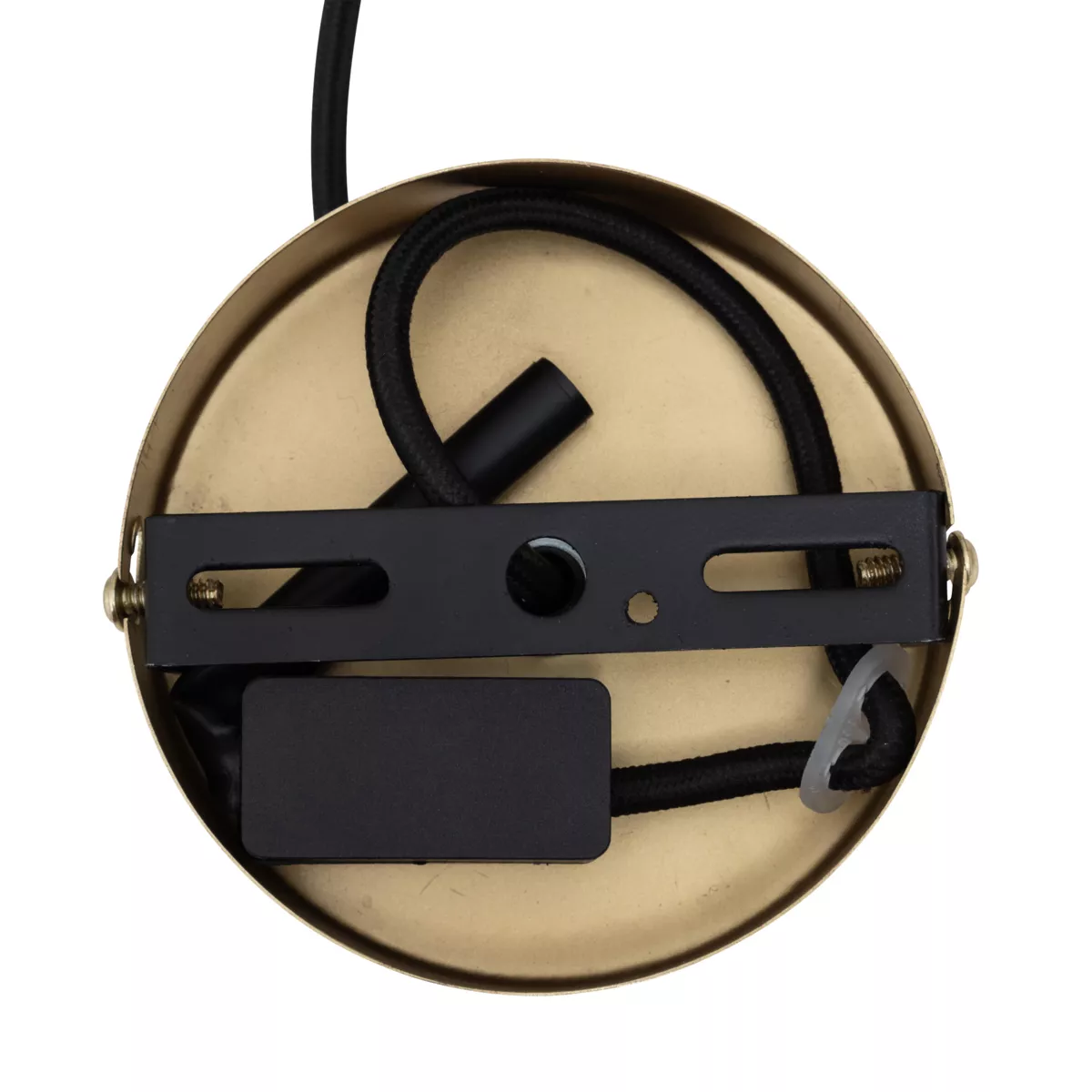 Hanglamp van metaal (D80 cm) Arlo goudkleurig