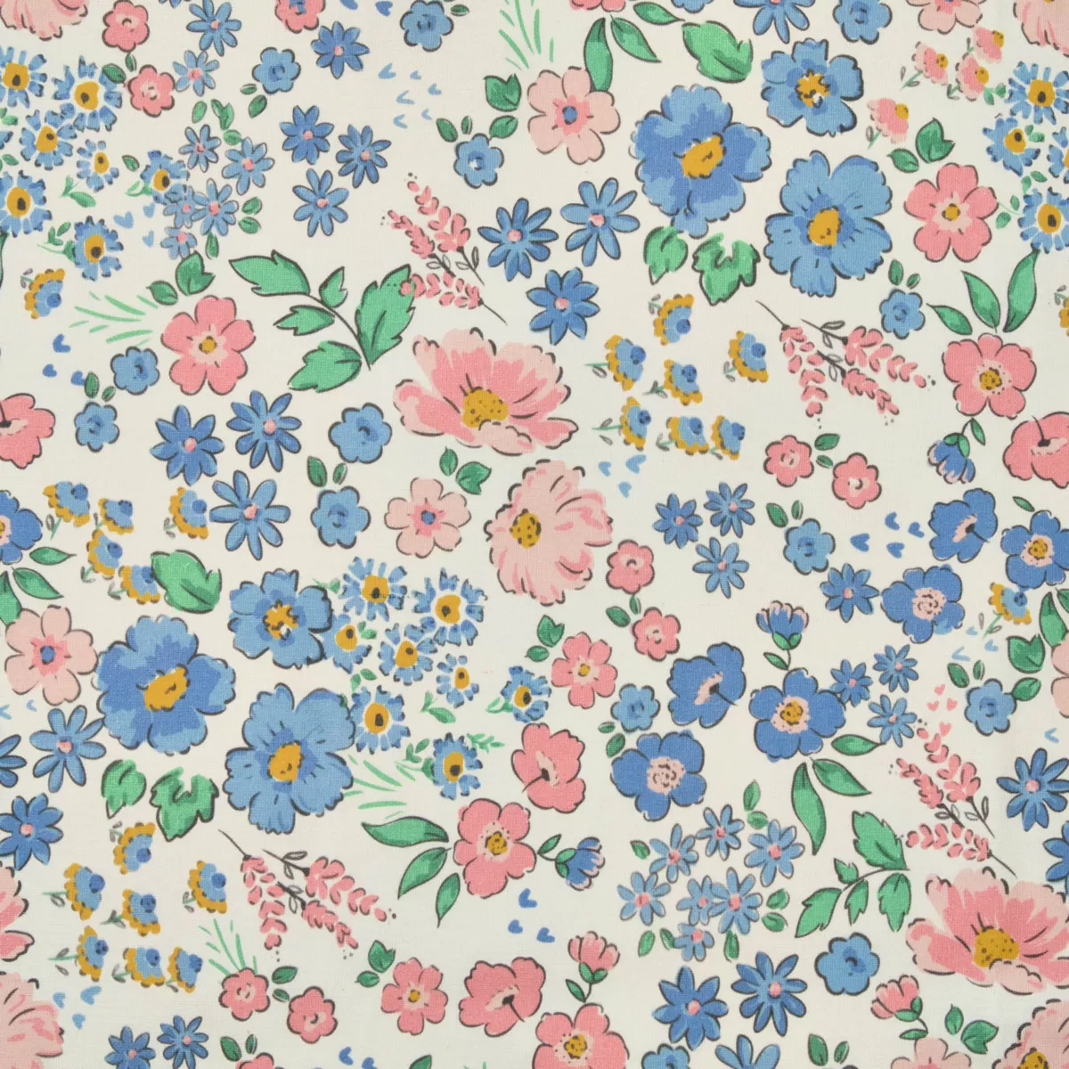 Tischdecke rechteckig Baumwolle beschichtet (150 x 250 cm) Corolle Mehrfarbig