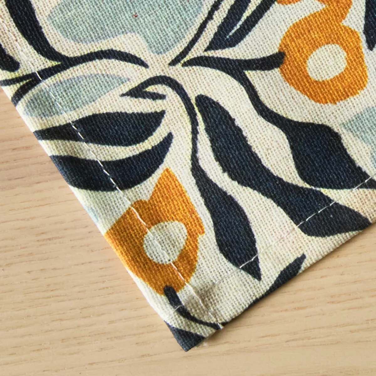 Rechthoekig gecoat katoenen tafelkleed (150 x 250 cm) Mafalda Meerkleurig