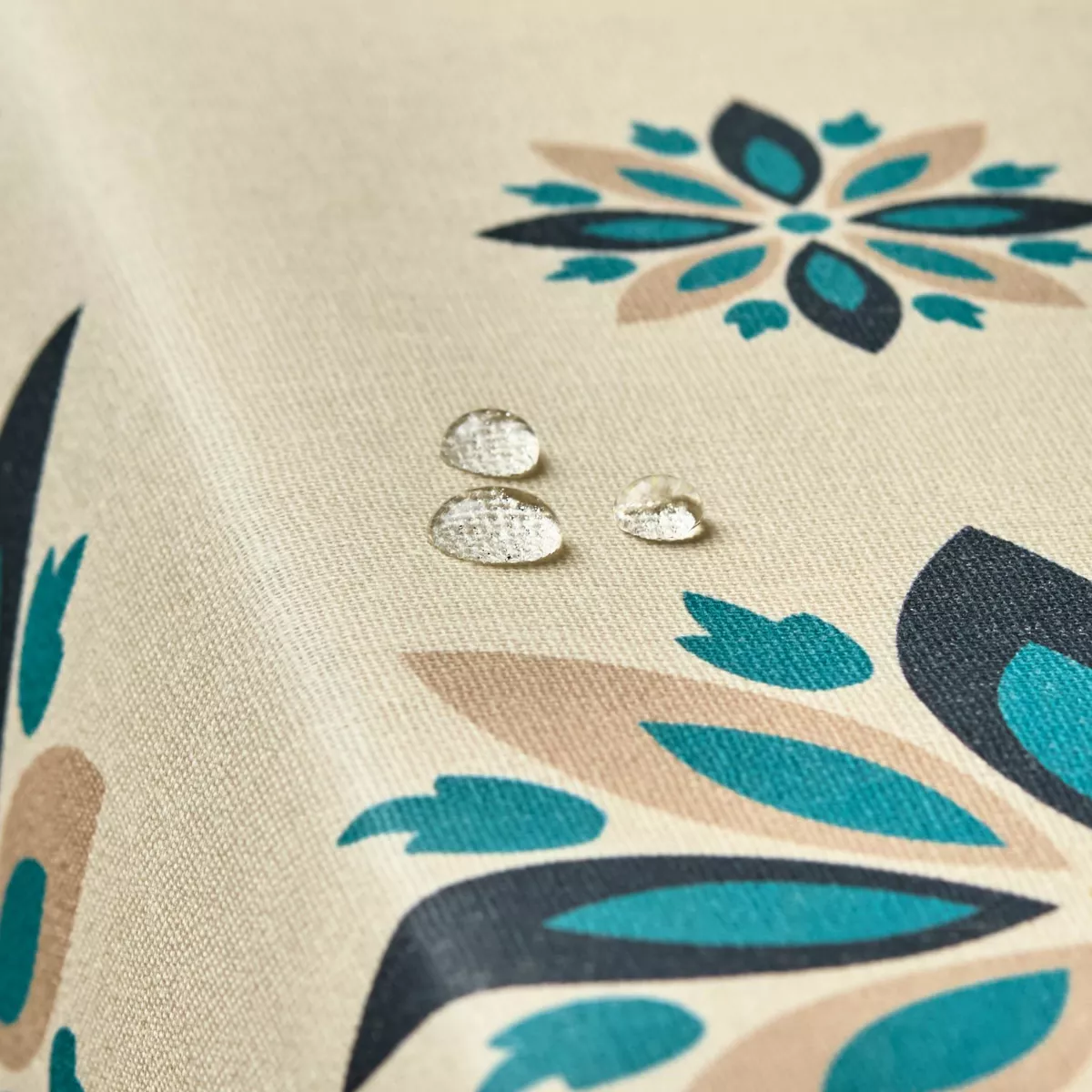 Tischdecke rechteckig Baumwolle beschichtet (150 x 250 cm) Porto Mehrfarbig