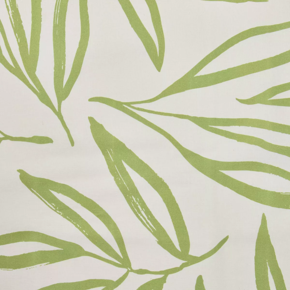 EM - Nappe en coton enduit 150 x 250 cm GALICE vert eucalyptus