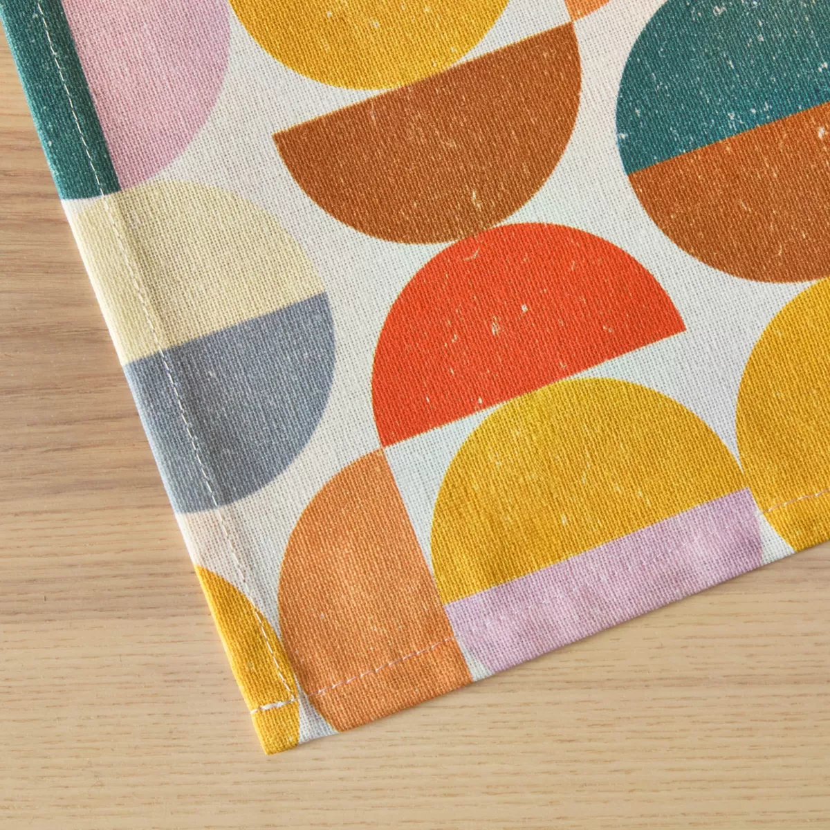 EM - Nappe en coton enduit 150 x 350 cm BROOKLYN