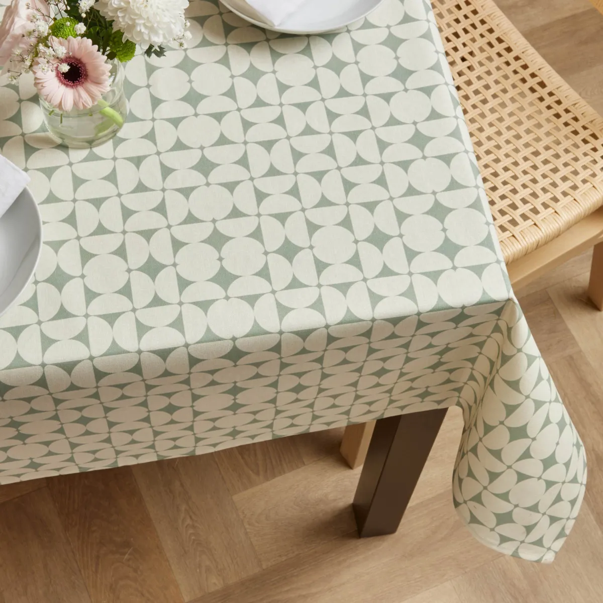 EM - Nappe en coton enduit 150 x 250 cm SOFIA