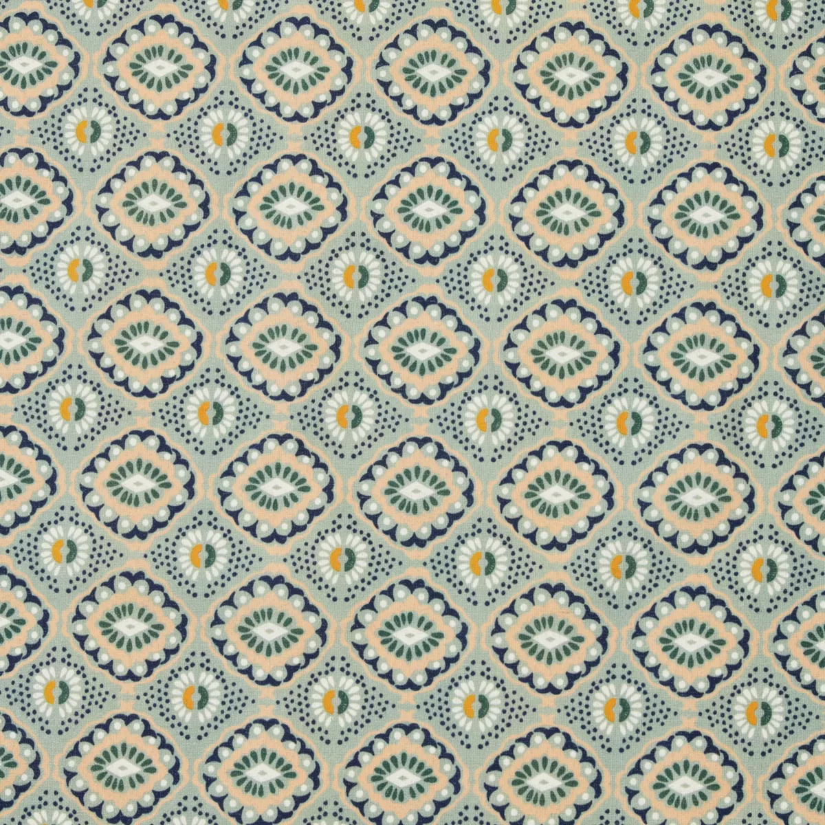 Rechthoekig gecoat katoenen tafelkleed (150 x 250 cm) Palermo Groen