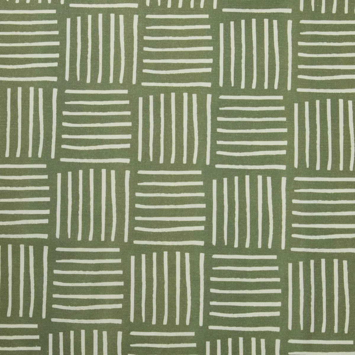 EM - Nappe en coton enduit 150 x 350 cm PAOLO vert