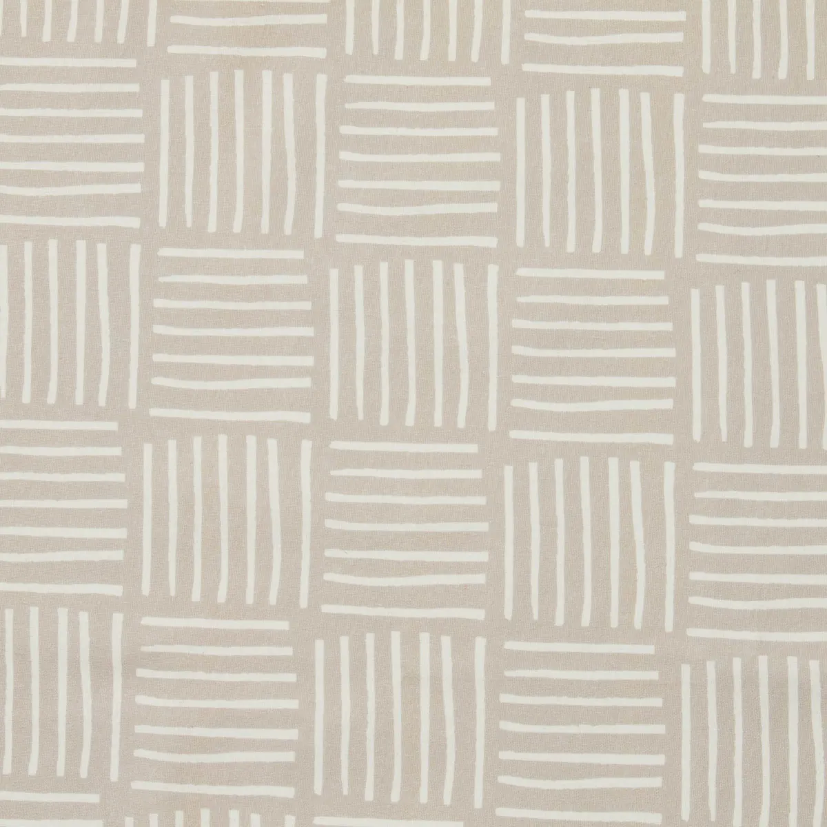 Rechthoekig gecoat katoenen tafelkleed (150 x 250 cm) Paolo Beige