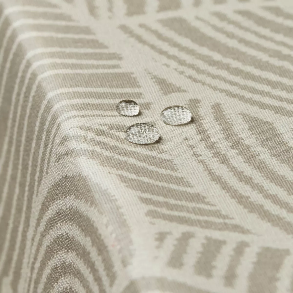 EM - Nappe en coton enduit 150 x 250 cm SARAH naturel