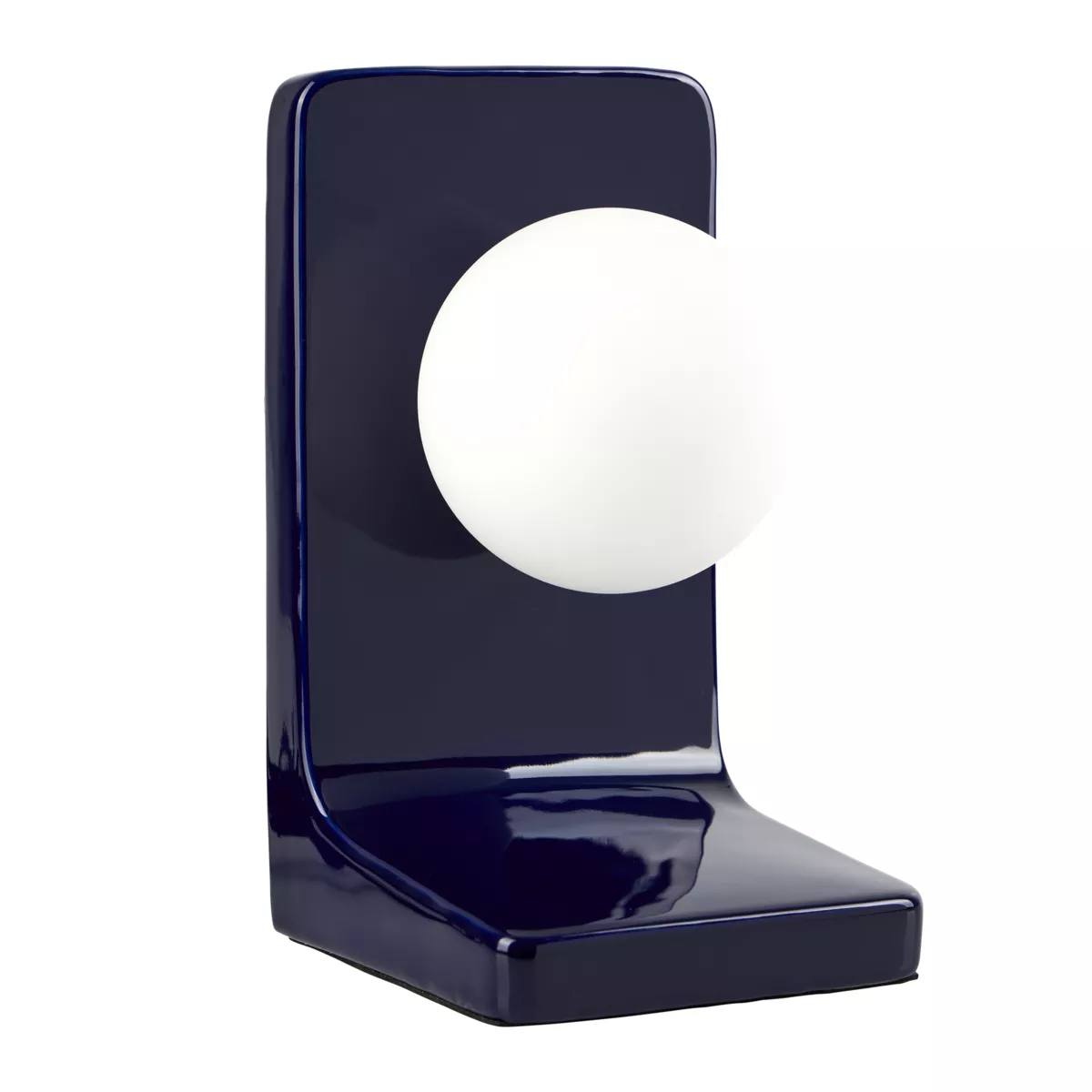 Lampada da tavolo in ceramica (H23 cm) Walter Blu