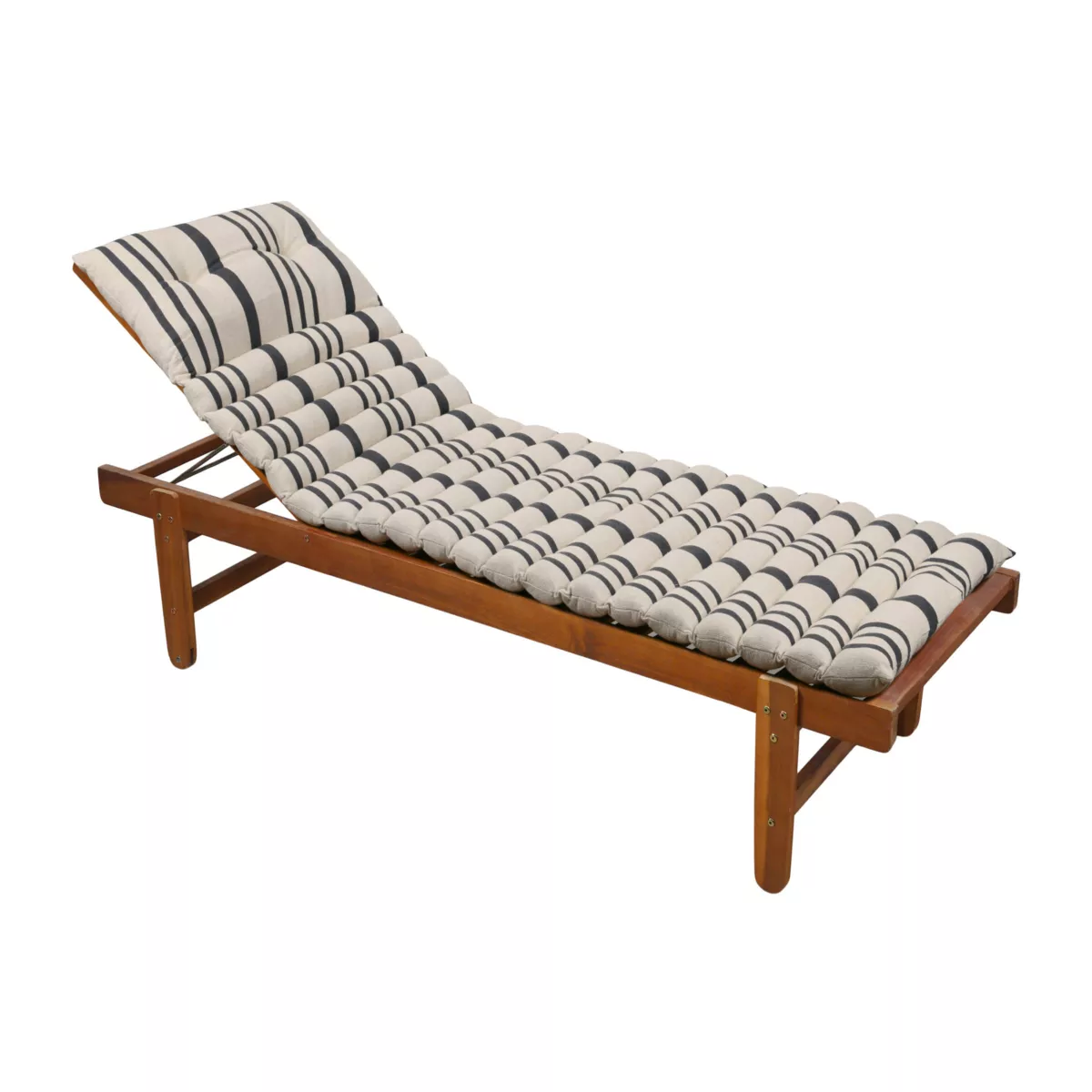 Aufrollbare Liegenauflage (L180 cm) Manduel Schiefergrau