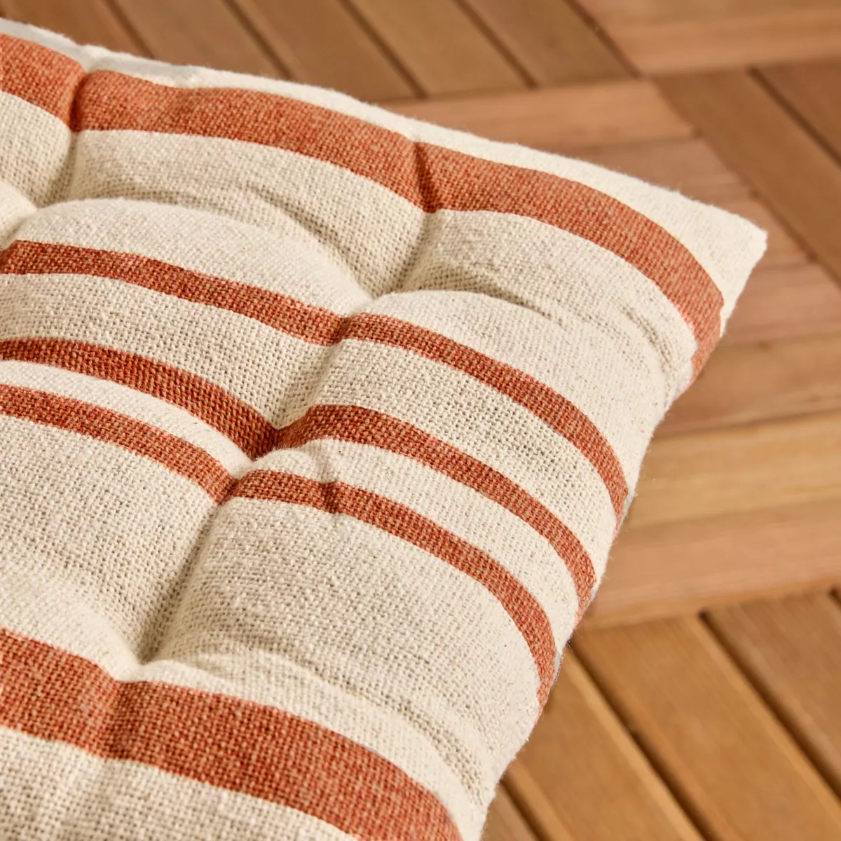 Coussin de chaise extérieur carré (38 x 38 cm) Nautica Orange