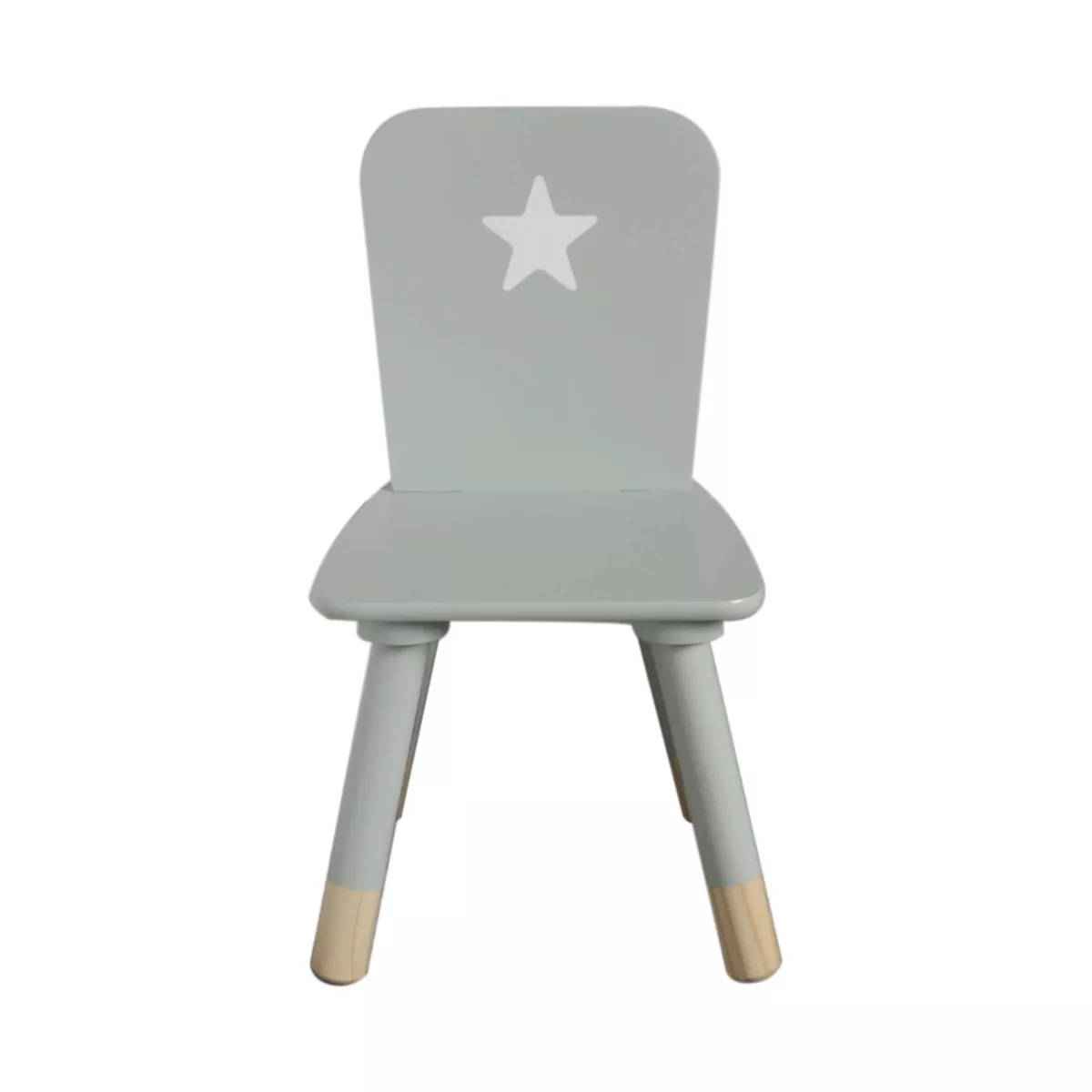 Kinderstuhl Holz (H50 cm) Stars Grün