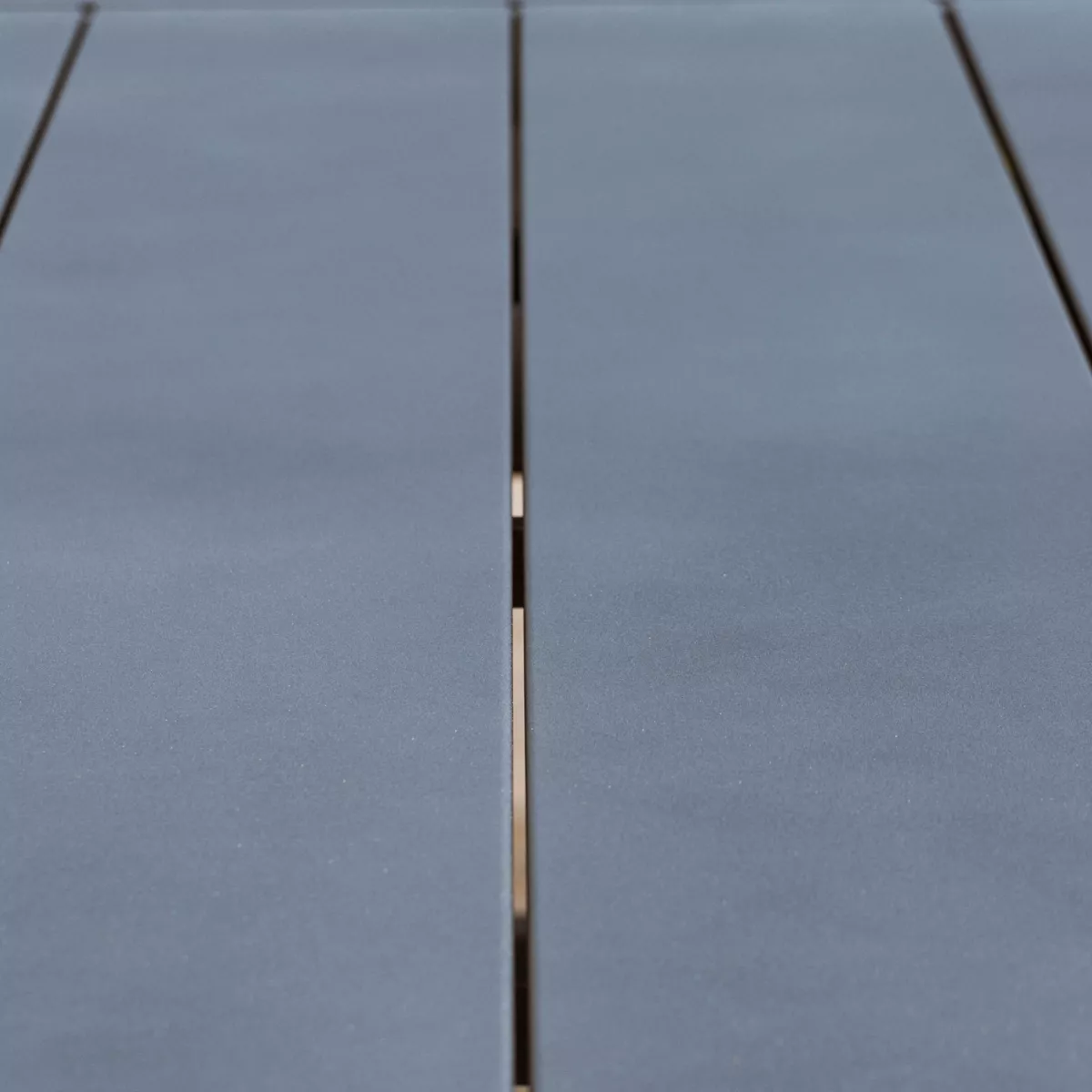 Mesa de jardín rectangular aluminio 10 plazas (240 x 118 cm) Elba Gris antracita