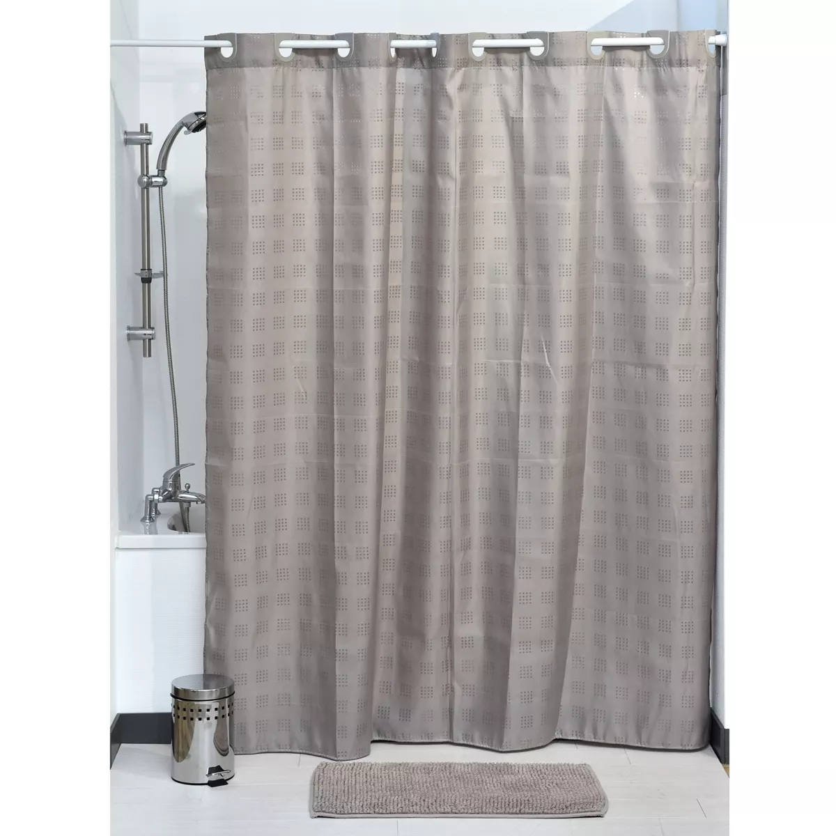 Cortina para ducha (200 cm) Cuadro Topo