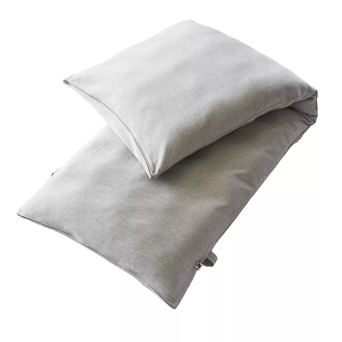 Funda de cojín para tumbona (190 x 70 cm) Naia Gris granito