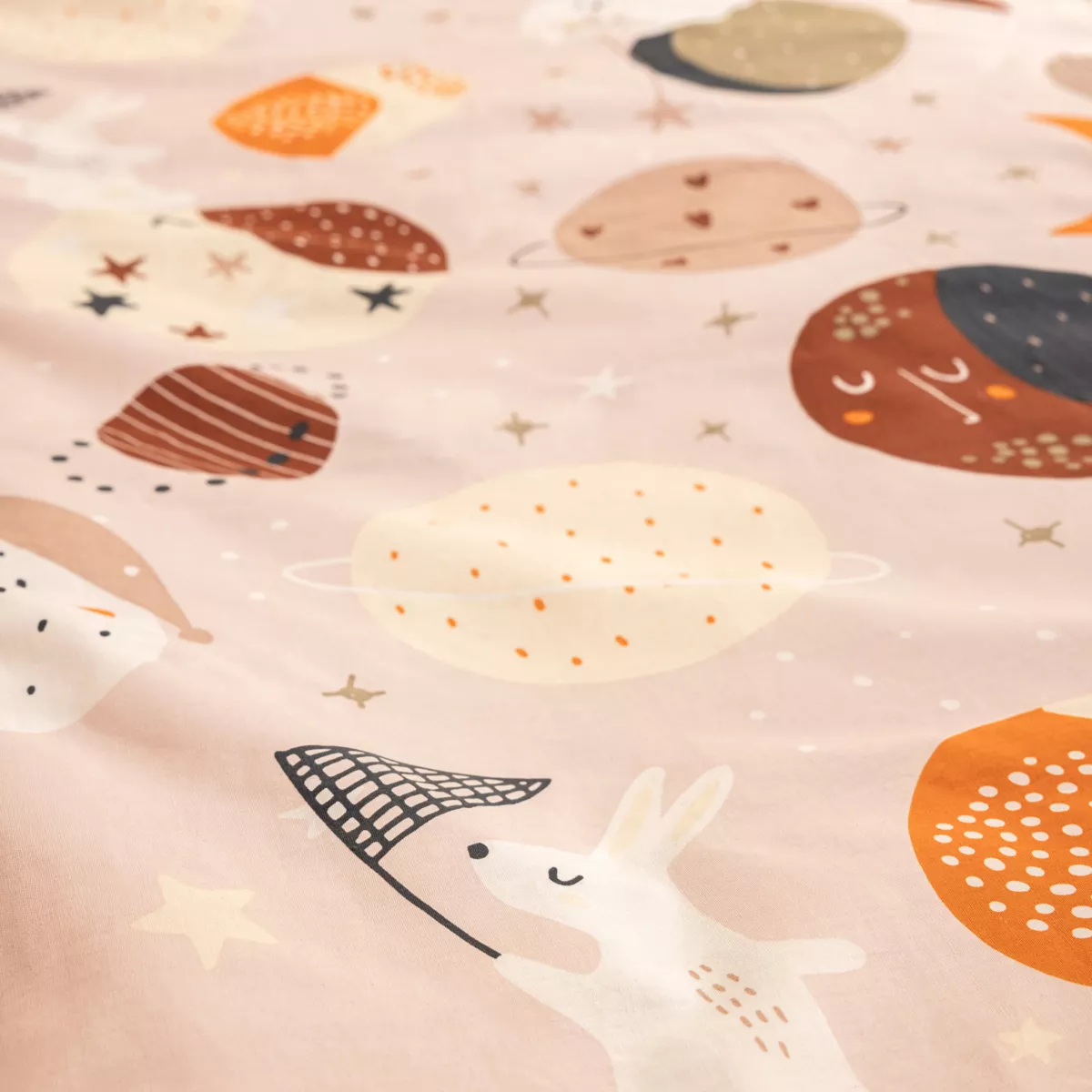 Parure de lit (Housse de couette + 2 Taies d'oreiller) 240 x 220 cm Coton imprimŽ SKY DREAM