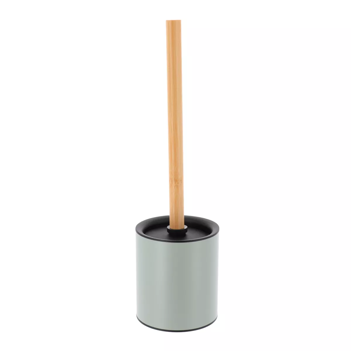 Spazzola WC in metallo Purebamboo Verde eucalipto