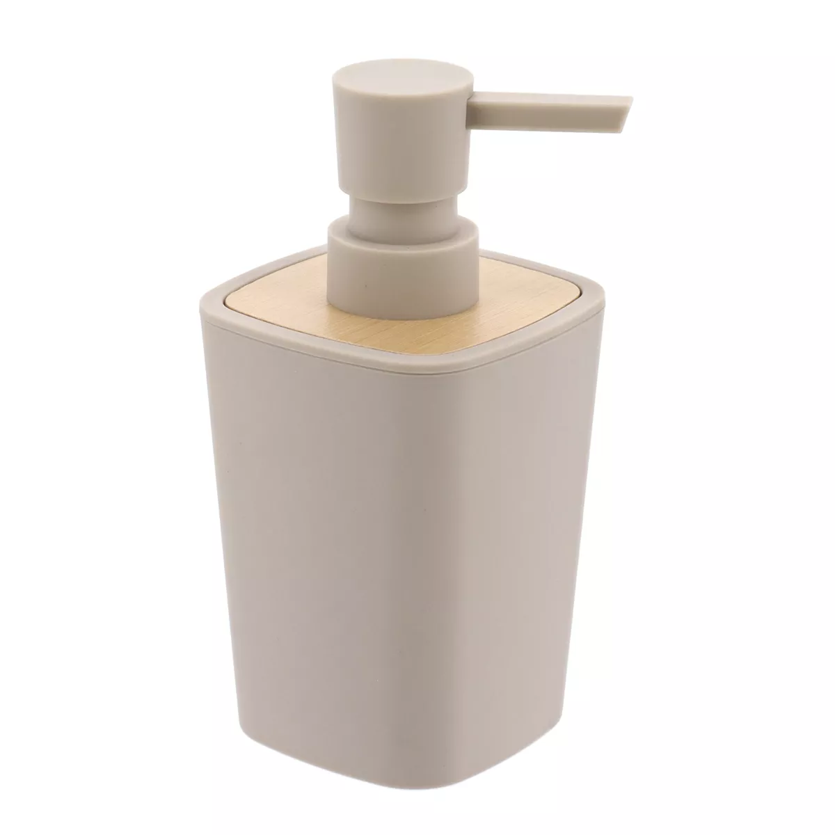 Dispensador de jabón (380 ml) Evy Beige
