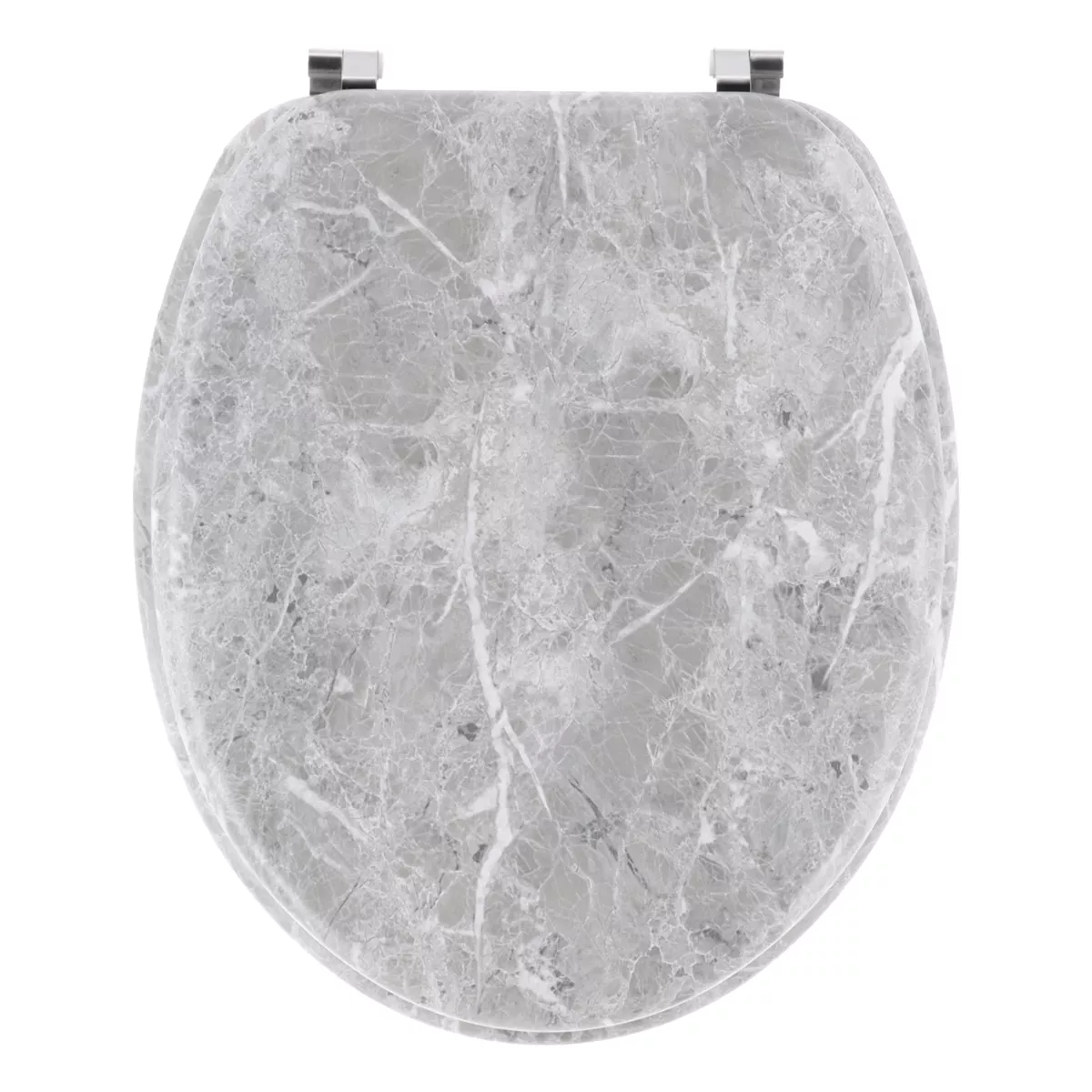 Copriwater 18 pollici MDF Effetto Marmo Grigio