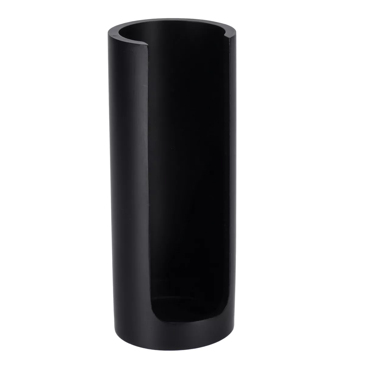 DISTRIBUTEUR COTONS DEMAQUILLANTS POLYRESINE - NOIR