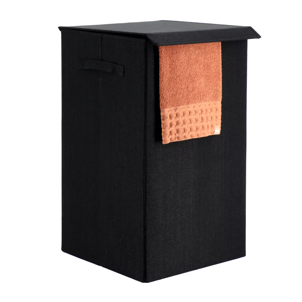 Wäschekorb faltbar (H60 cm) TissuFlex Schwarz