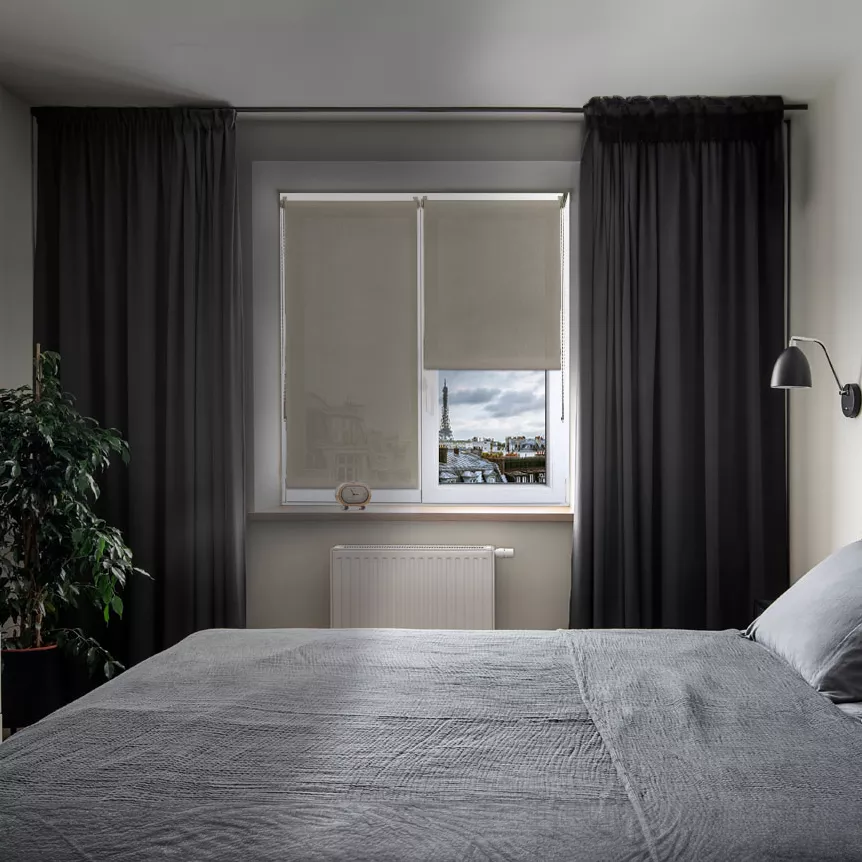 Roljaloezie verduisterend (75 x 180 cm) Puur Taupe