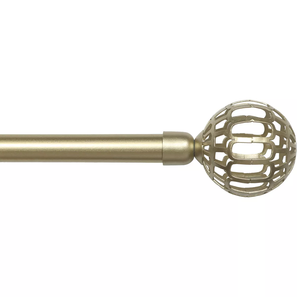 Kit di asta per tenda estensibile (L120 - L210 cm / D19 mm) Facette Oro