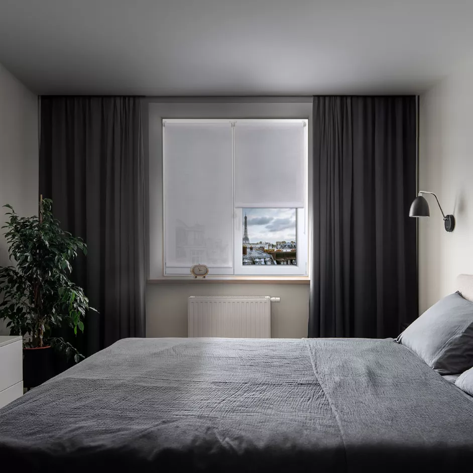 Rolgordijn lichtfilterend (150 x 180 cm) Pure Taupe