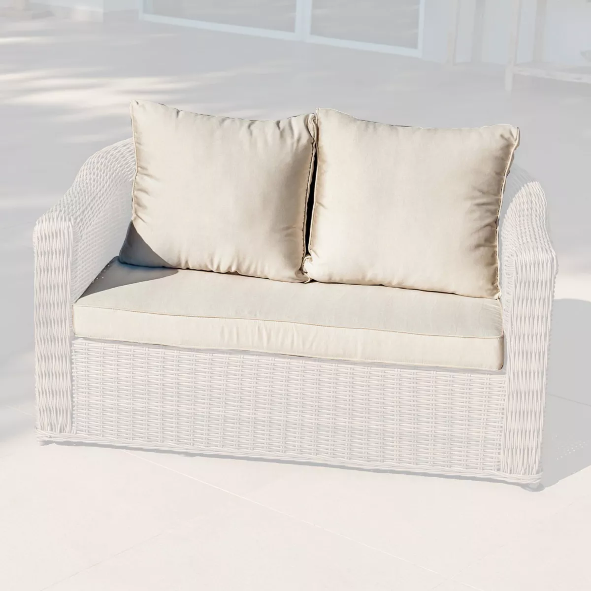 Vervangende kussens voor Bank 2 personen Calvi Beige