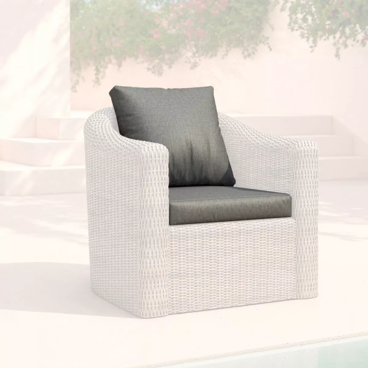 Fundas de cojÃ­n de repuesto para SillÃ³n Calvi Gris oscuro