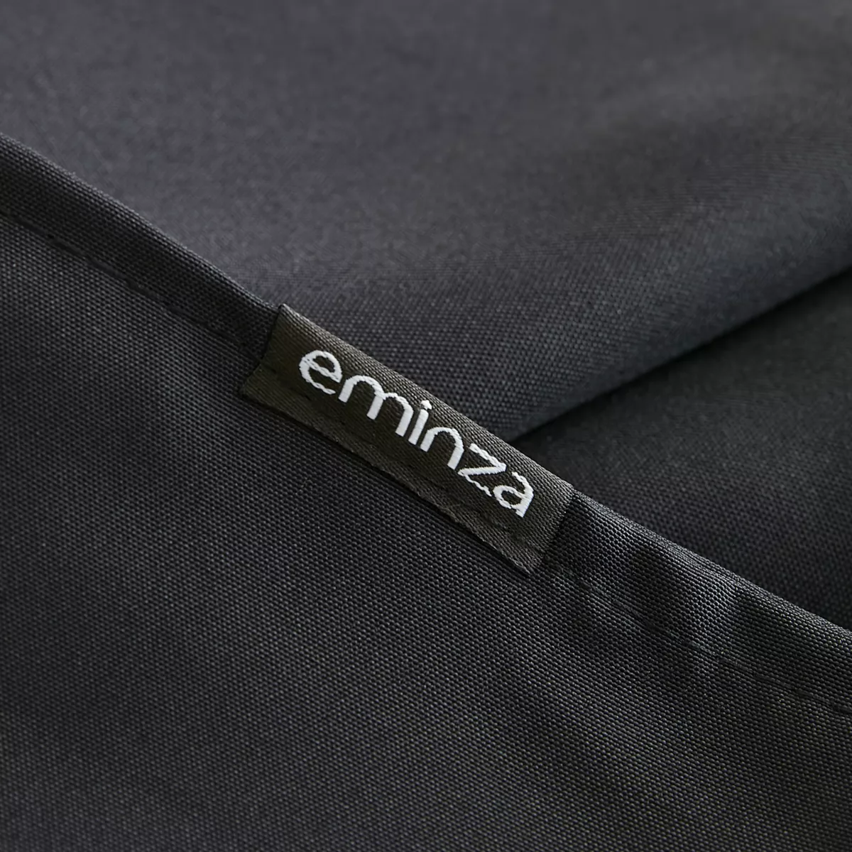 Nappe carrée anti tache (100 x 100 cm) Elise Noire