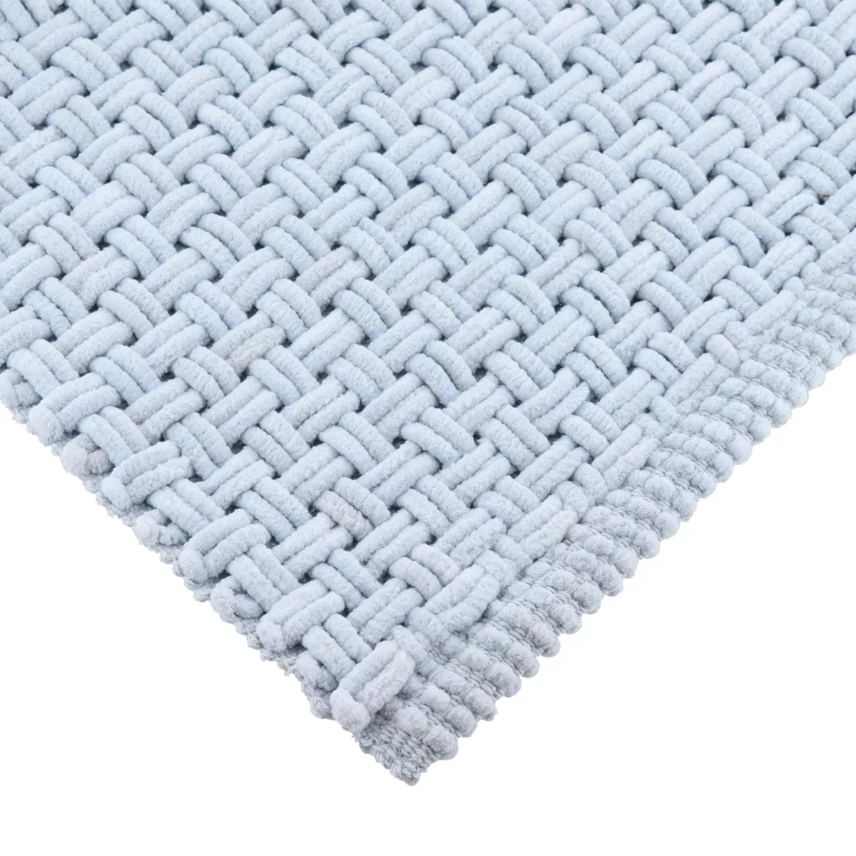 Tappeto da bagno microfibra (45 x 90 cm) Blu chiaro