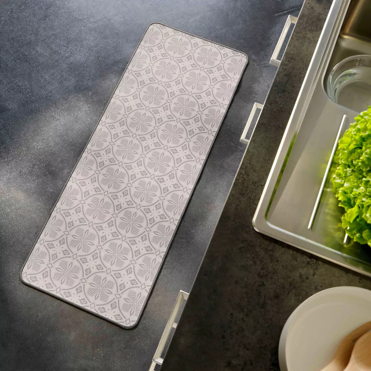 Tapis antidérapant (45 x 120 cm) Joan Beige